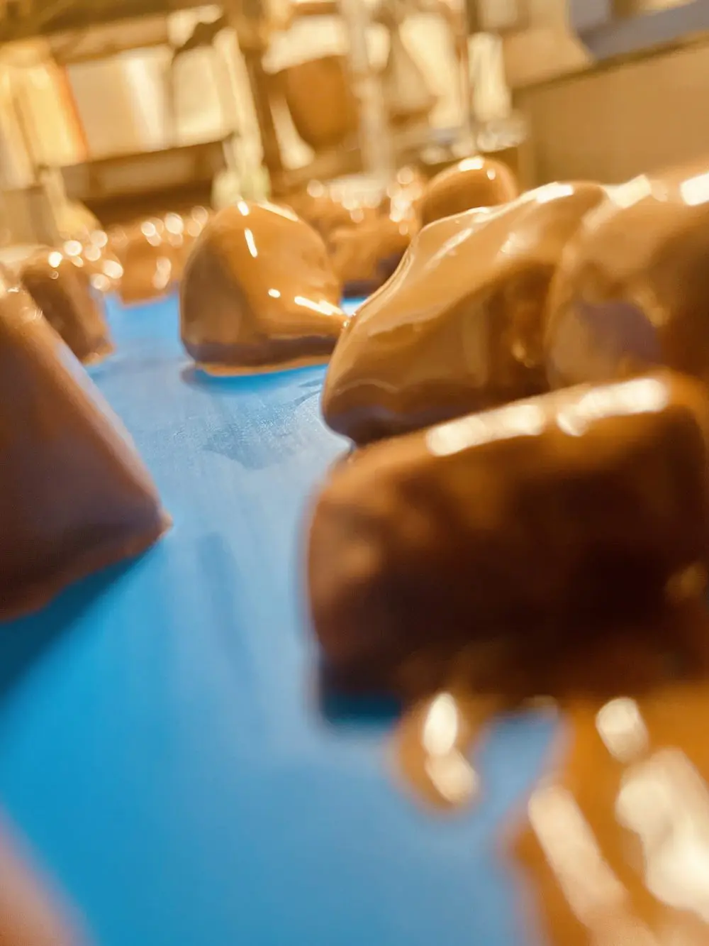 Milk Belgian Chocolate covered Honeycomb Pieces