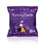 Yummycomb vegan 70% Dark Belgian Chocolate Honeycomb snack Packs (40g)