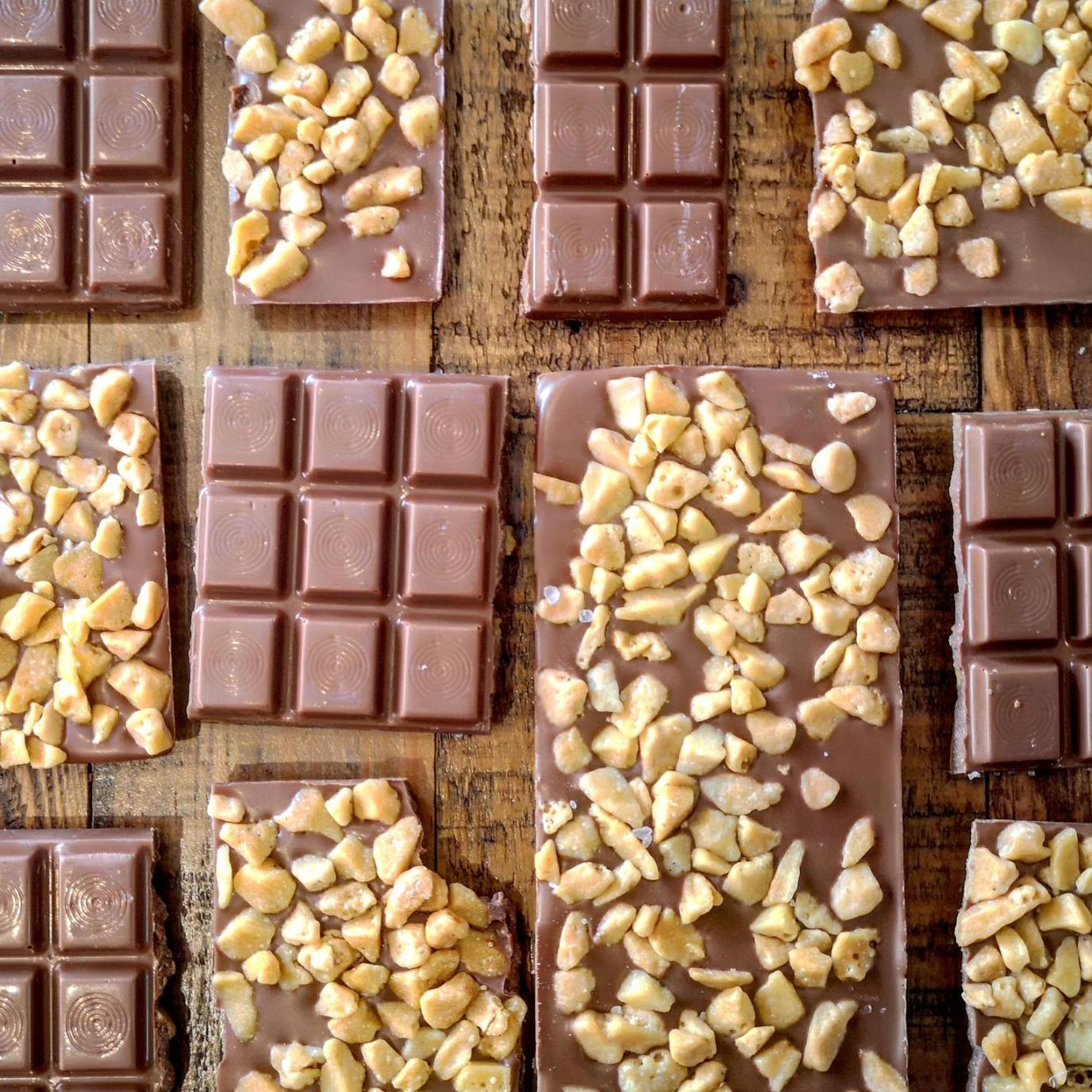 belgian chocolate slabs