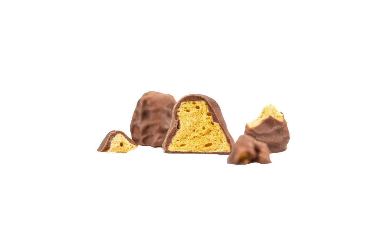 image of chocolate covered cinder toffee